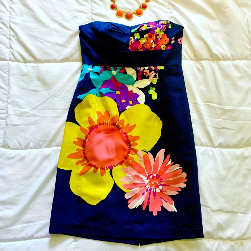 Trina Turk Strapless Dress